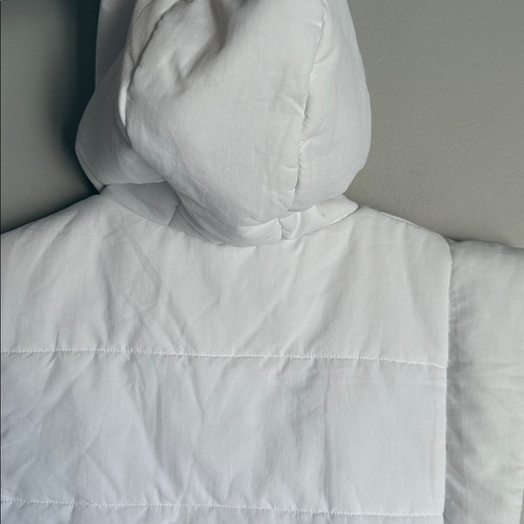 NEW anthropologie cropped puffer vest white Onesize - Picture 5 of 9